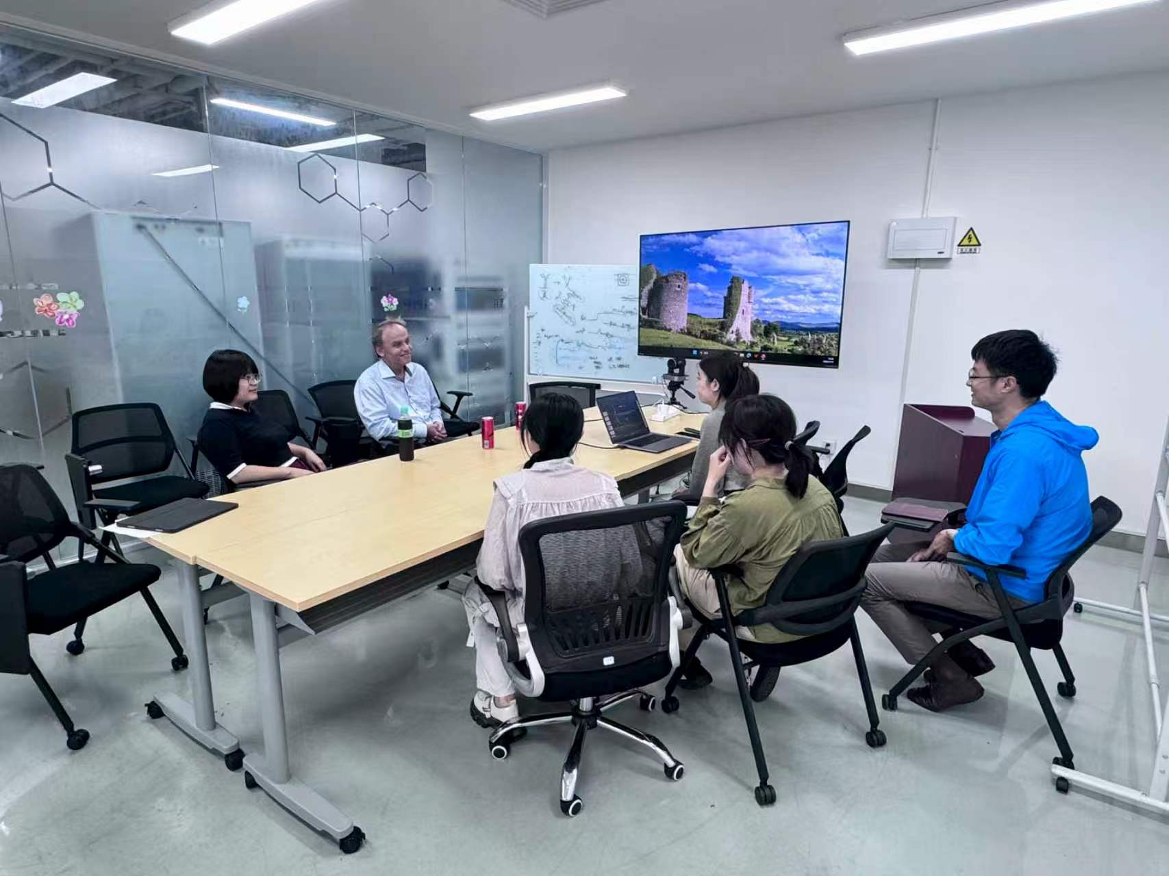 Prof. Kim Sneppen visiting Lab
